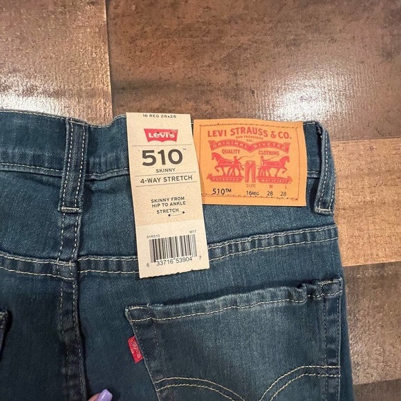 NWT Levi's 510 Skinny Jeans - Picture 6 of 9